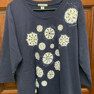 Port Authority Dark Blue Ladies T-Shirt